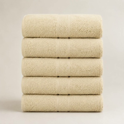 Top textil osuška Komfort Plus 70 x 120 cm krémová