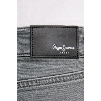 Pepe Jeans Дънков къс панталон Pepe Jeans BERMUDA SHORT HW в сиво с изчистен дизайн с висока талия PL801189UN3 (PL801189UN3)