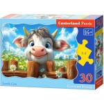 Castorland - Puzzle Lowely Cow - 1 - 39 piese