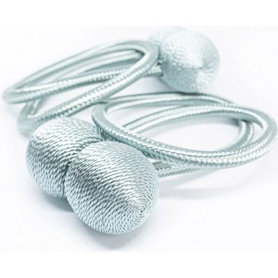 MKLuzkoviny.cz Magnetická spona na závěsy 2 ks - mořská modrá – Sleviste.cz