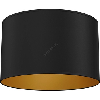 Luminex Плафон ARDEN, 1x E27/15W/230V, диаметър 40 см, черен (LU3659)