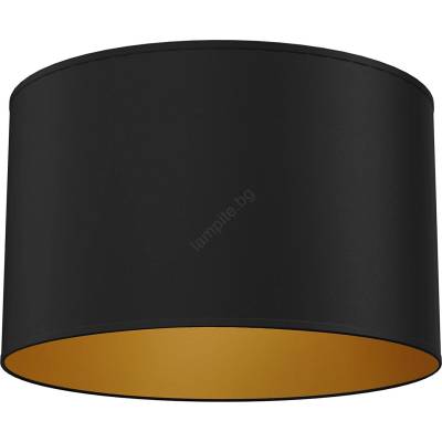 Luminex Плафон ARDEN, 1x E27/15W/230V, диаметър 40 см, черен (LU3659)