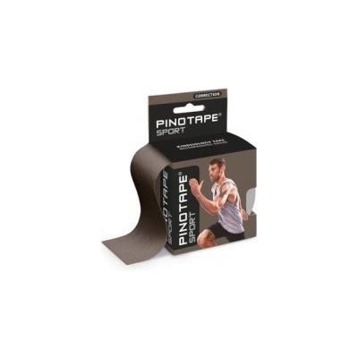 Pino Pinotape Sport korekční tejp tmavě šedý 5 cm x 5 m