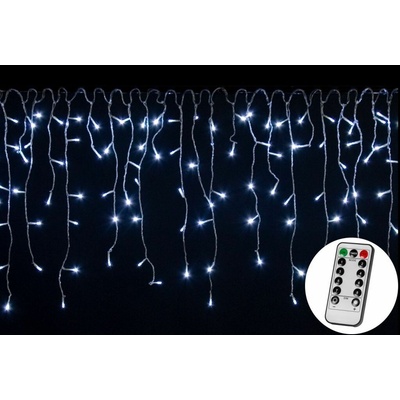 Voltronic svetelný dážď 10 m 400 LED studená biela