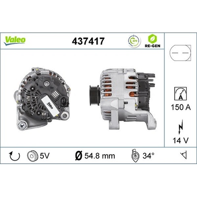 generátor VALEO 437417