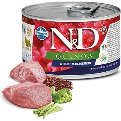 N&D dog QUINOA Weight management 140 g