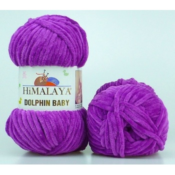 Himalaya příze Dolphin Baby 80358 jasná fialová