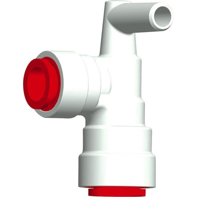 Truma Ъглова връзка червена за JohnGuest 12mm / Uniquick 12mm (721804)