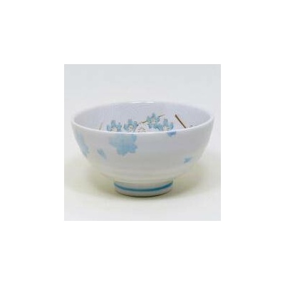 Amana Japonská porcelánová miska SAKURA modré květy 11 cm