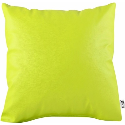 EMI Polštář limetkový ekokůže 45x45