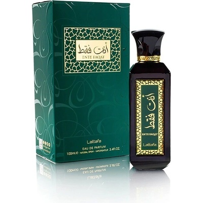 Lattafa Perfumes Ente Faqat parfémovaná voda unisex 100 ml