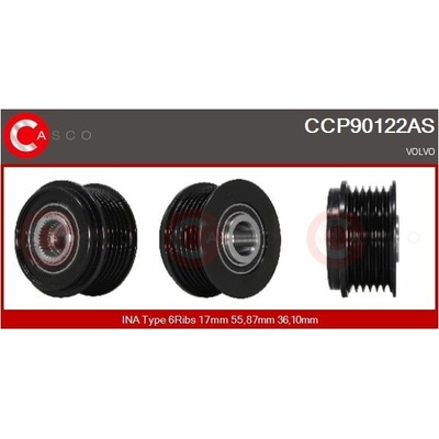Řemenice, generátor CASCO CCP90122AS