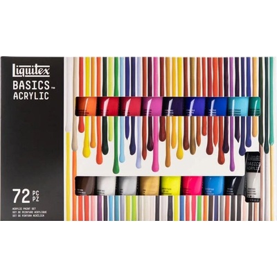 Liquitex Basic Комплект акрилни бои 72 x 22 ml (72.1998)