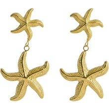 Marc Malone Výrazné náušnice Hvězdice Nebula Earrings MCE260735G