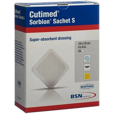 Cutimed Sorbion Sachet S 10 x 10 cm 25 ks