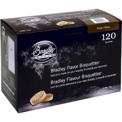 BRADLEY SMOKER Udící briketky 120ks pekanový ořech