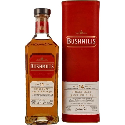 Bushmills 14y 40% 0,7 l (holá láhev)