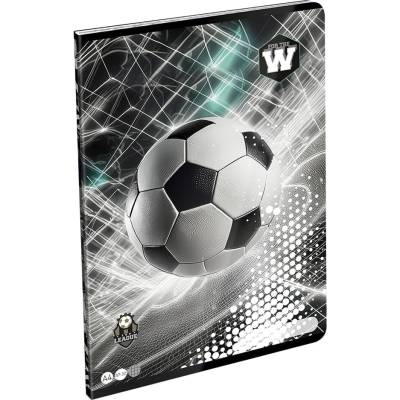LIZZYSULI Zošit s kockovaným vzorom A4 87 32 Top League FTW