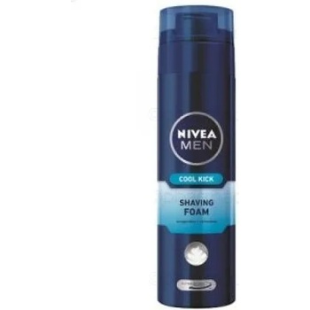 Nivea Men Cool Kick Shaving Foam - Пяна за бръснене с екстракт от мента 200мл