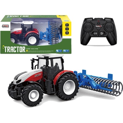 mamido Traktor s poľnohospodárskym valcom na diaľkové ovládanie RC 1:24 RTR