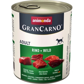 Animonda GranCarno Original Adult hovädzie mäso a zverina 0,8 kg