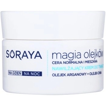 Soraya Magic Oils hydratační krém pro normální až smíšenou pleť Argan and Chia Oils 50 ml