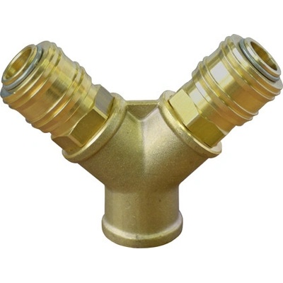 Lüdecke rozdvojka 1/2"i s rychlospojkami