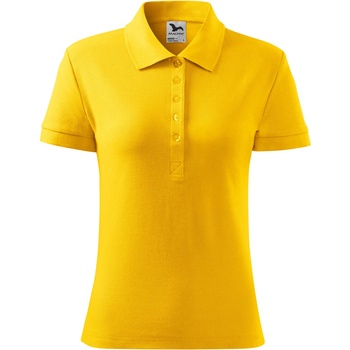MALFINI Malfini cotton heavy 216 / Дамска поло тениска - жълта m (2160414)