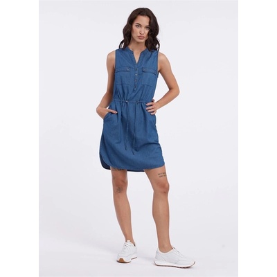 RAGWEAR šaty Roissin Denim Denim Blue 2010