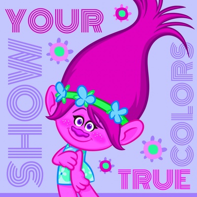 FARO Magický ručníček TROLLS 038
