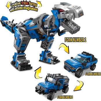 Qman Neomezené nápady 4803 Mechanická technologie 3v1