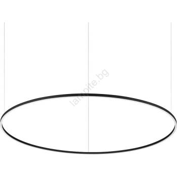 Ideal Lux - LED Димируем пендел ORACLE S LED/83W/230V 4000K Ø 150 см черен (ID342184)