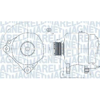 Generátor MAGNETI MARELLI 063731810010