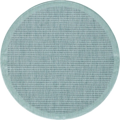 Ayyildiz Син кръгъл килим за открито и закрито ø 120 cm Giza 1410 - Ayyildiz Carpets (GIZA1201201410BLUE)
