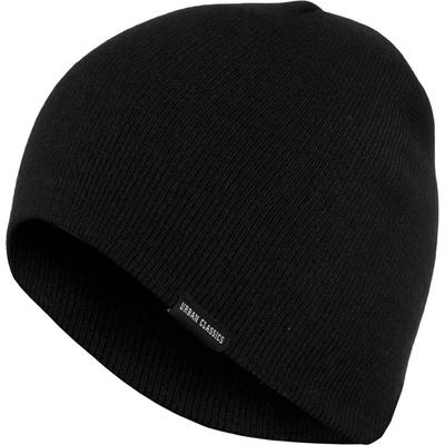 Urban Classics Зимна бийни шапка в черно Urban Classics BeanieUB-TB306-00007 - Черен, размер one size