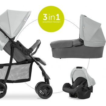 Hauck Shopper SLX Trio Set grey 2022