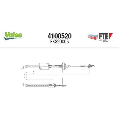 Tazne lanko, ovladani spojky FTE 4100520