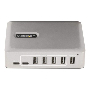 Image 1 of StarTech StarTech. com 10G5A2CS-USB-C-HUB интерфейсен хъб USB 3.2 Gen 2 (3.1 Gen 2) Type-C 10000 Мбит/с Сребърен (10G5A2CS-USB-C-HUB)