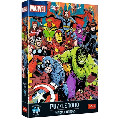 Trefl Пъзел Trefl от 1000 части - Героите на Марвел (10881)