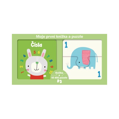 Moje první knížka a puzzle Čísla