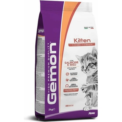 GEMON Cat Kitten losos rýže 35/15 2 kg
