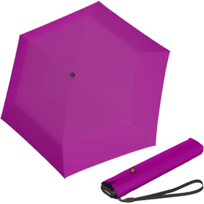 Knirps Ultra US.050 slim Manual dámsky skladací manuálny dáždnik ružová