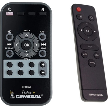 GENERAL Grundig dsb970 - дистанционно управление дубликат (dsb970)