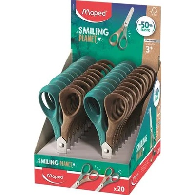 Maped Ножица за показване, за детска градина, 12 см, FSC, MAPED "Smiling Planet Vivo" 472021FM (472021FM)