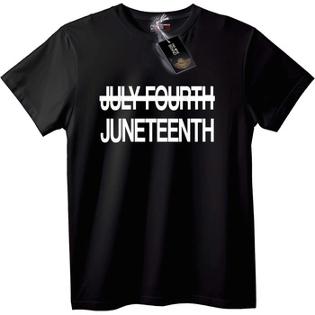 NOONEBRAND Тениска July Fourth Juneteenth - 2XL, White
