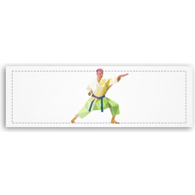 Fotoobraz 150x55 cm panorama Karate