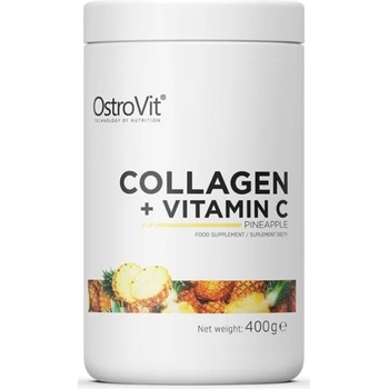 OstroVit Collagen + Vitamin C, ананас, 400 g, OstroVit