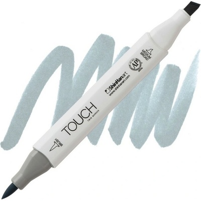 Lihová fixa TOUCH oboustranná Brush & Chisel, Blue grey 3 (BG3)