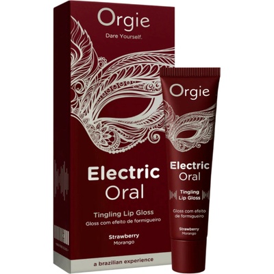 Orgie Electric Oral tingling lip gloss Strawberry 10 ml