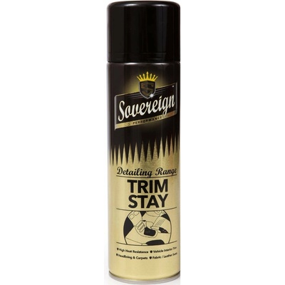 SOVEREIGN Automotive čalounické lepidlo ve spreji SOVEREIGN TRIM STAY, 500 ml – vysoká pevnost, odolné do 130 °C, pro stropnice a pěny – Zboží Mobilmania